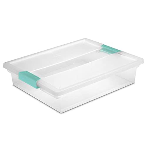 STERILITE CLIP BOX 14X11X3-1/4