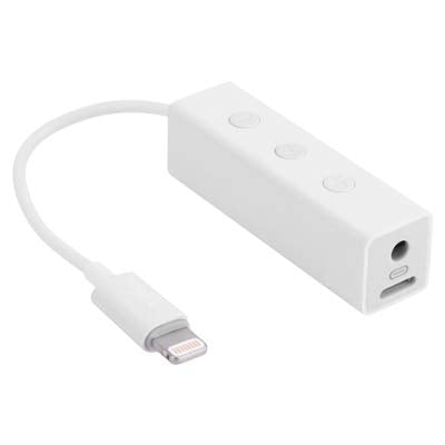 CableWholesale 3.5mm Audio + Charge Lightning Adapter, 6in
