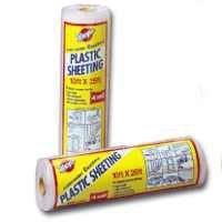 Warp Brothers 3CH20-C Clear Plastic Sheeting 20' x 25' 3 Mil