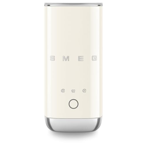 Smeg MFF02 Retro Electric Milk Frother 500W Cream