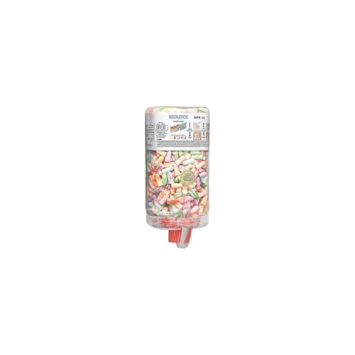 Moldex 6645 SparkPlugs PlugStation Earplug Dispenser, Cordless, 33NRR, Asst, 500 Pair