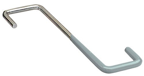 Crawford 5.75 in. L Vinyl Coated Gray Steel Large Rafter Hook 2 pk