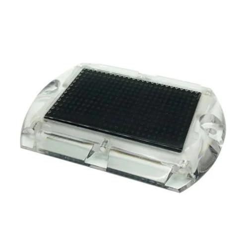 Hydro Glow Solar Pathway Submersible LED Light, IP68 Waterproof, High-Impact Polycarbonate Body, 50-Hour Battery, Perfect for Docks & Decks (Green)