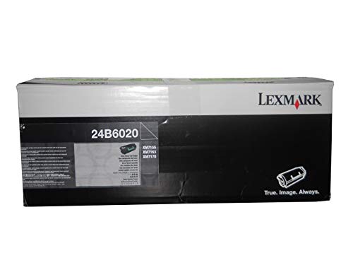 Lexmark 24B6020 XM7155 XM7163 XM7170 XM7263 Toner Cartridge (Black) in Retail Packaging