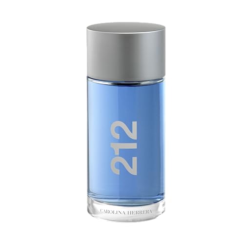 Carolina Herrera 212 Men Fragrance For Men - Timeless Scent - Warm Sandalwood - Fresh Notes - Beautifully Bright Fragrance - Energetic Green With Sensual Peppery Spices - Edt Spray - 6.75 Oz