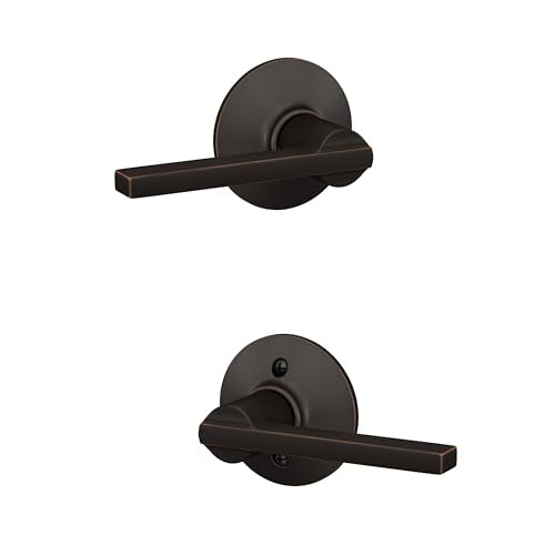Schlage Latitude F10 LAT 716 Passage Door Lever