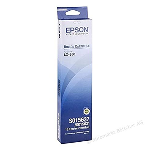 Epson Black Fabric Ribbon Cartridge 5 Million Characters