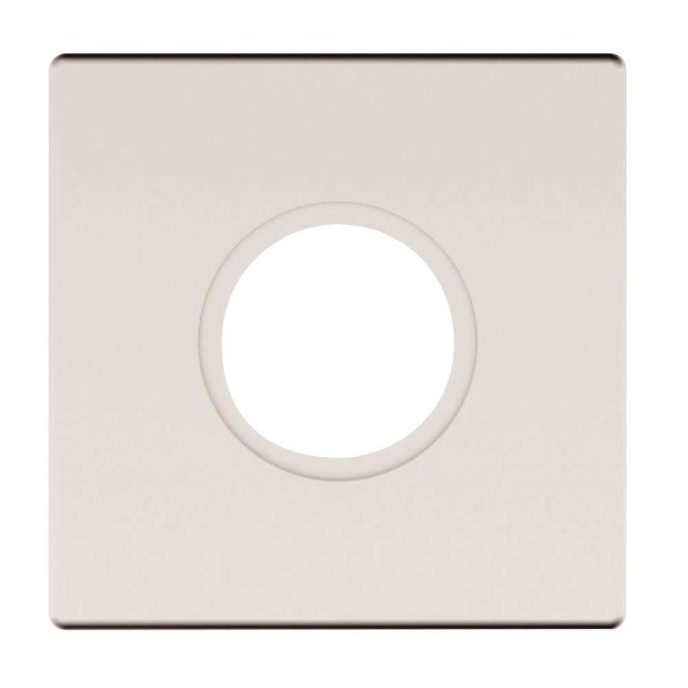 Baldwin R017.PS Estate Rosettes Pair, Satin Nickel
