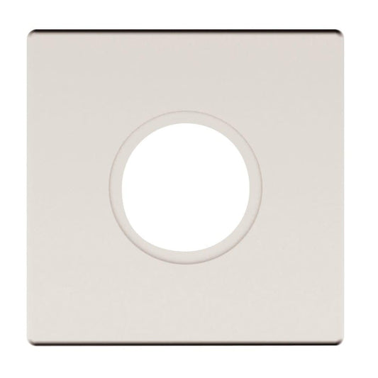 Baldwin R017.PS Estate Rosettes Pair, Satin Nickel