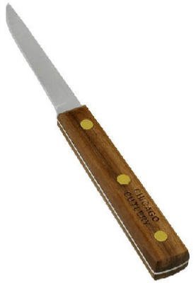 Chicago Cutlery Parer Walnut Tradition 3" Stainless Steel Clampacked