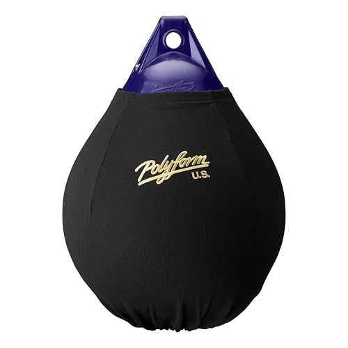 Polyform EFC-A3 Black Boat Fender Cover 17in x 23in