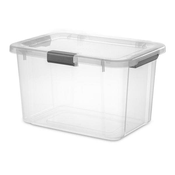 STERILITE 30 Qt Hinged Lid Box 1393