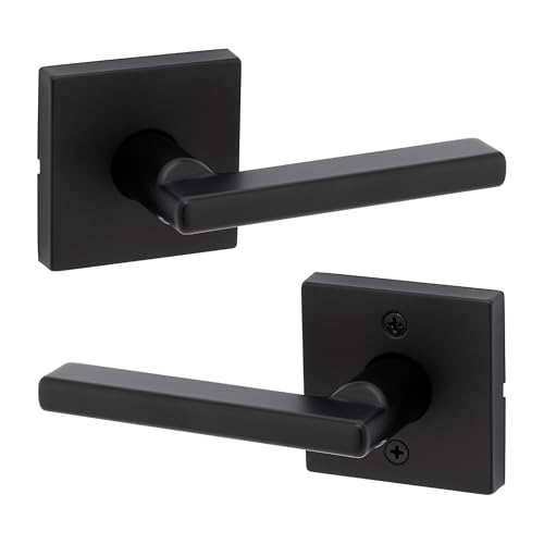 Kwikset Halifax Passage Door Handle 97200-871 Matte Black