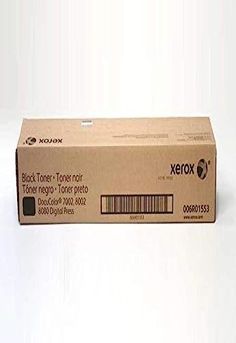 Xerox Black Toner Cartridge, 25000 Yield (006R01553)
