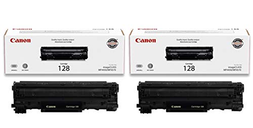 Canon Original 128 Toner Cartridge - Black (2)
