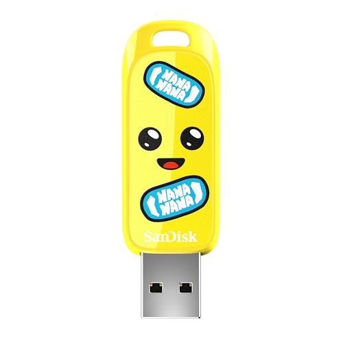 SanDisk 128GB Fortnite Peely USB Flash Drive SDCZIF-128G-G46
