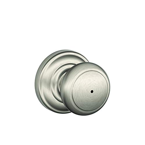 Schlage Andover Satin Nickel Privacy Knob F40N 619