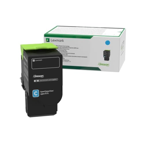 Lexmark Unison Original Toner Cartridge Cyan 1,400 Pages