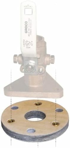 GROCO Backing Block for 3/4 & 1" Seacocks