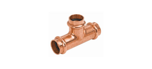 NIBCO 4010356 0.75 Press x 0.5 in. Press Copper Tee