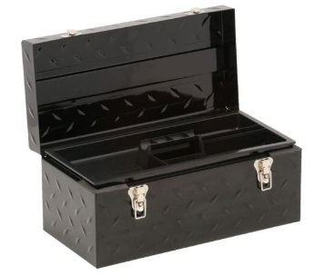 POLYAMERICA 20-inch Tread Plate Toolbox