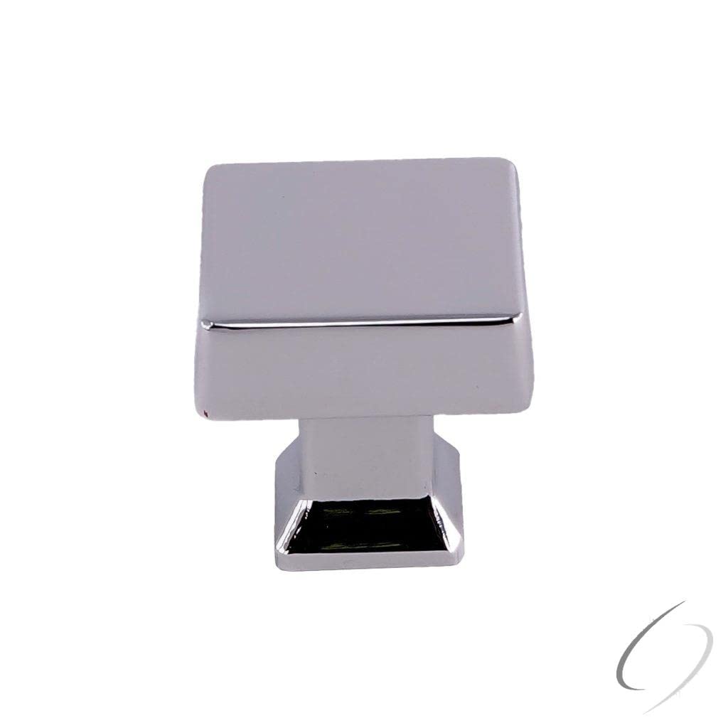 Pride Square Colorado Cabinet Knob Chrome