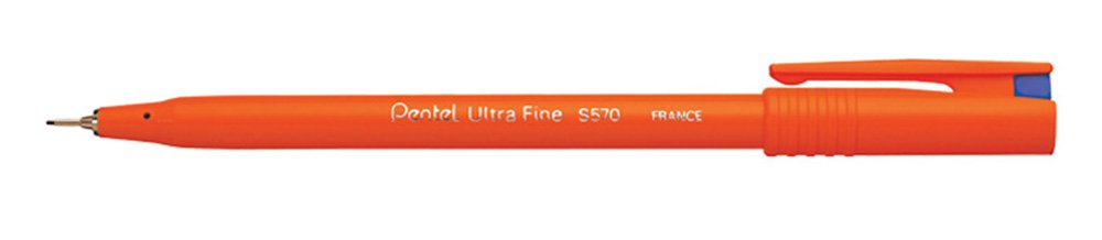 Pentel Ultra Fine Fineliner Pen S570-C Blue 0.6mm