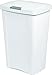 Sterilite 10458004 13 Gallon White Plastic TouchTop Wastebasket