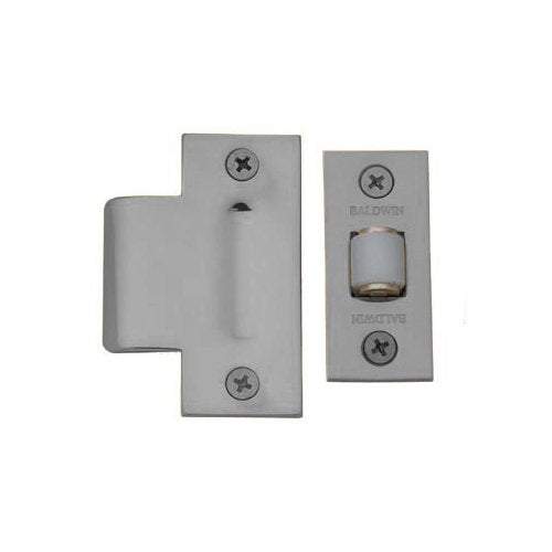 Baldwin 0440.150 Adjustable Roller Catch Satin Nickel