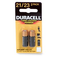 Duracell 2pk MN21 Alkaline 12V Battery A23 MN21 23AF 23AE V23GA GP23A L1028