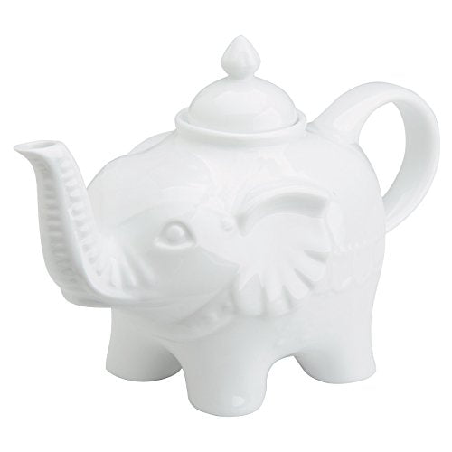 BIA ELEPHANT TEAPOT/WH