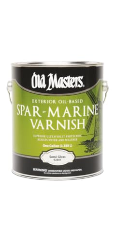 Old Masters 92501 Spar-Marine Varnish 1 gal Semi-Gloss