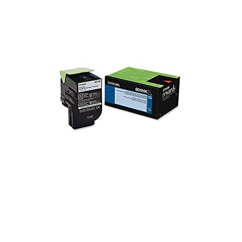 Lexmark™ 80C1HK0 Return Program High-Yield Black Toner Cartridge