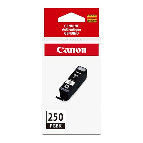 Canon 6497B001 Ink (PGI-250), ChromaLife 100+, 300 Page-Yield, Black