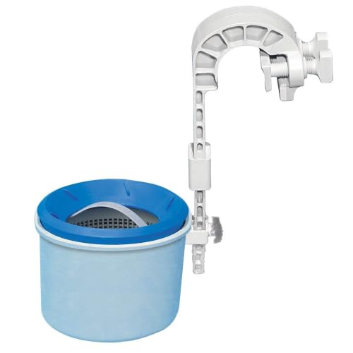 Intex 28000E Deluxe Wall-Mounted Swimming Pool Surface Automatic Skimmer with Removeable Skimmer Basket for 800+ GPH Pumps