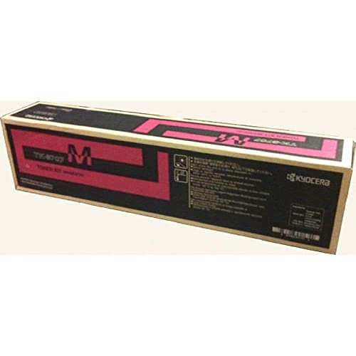 Kyocera 1T02K9BUS0 Model TK-8707M Magenta Toner Cartridge For use with Kyocera TASKalfa 6550ci, 6551ci, 7550ci and 7551ci Color Multifunction Laser Printers