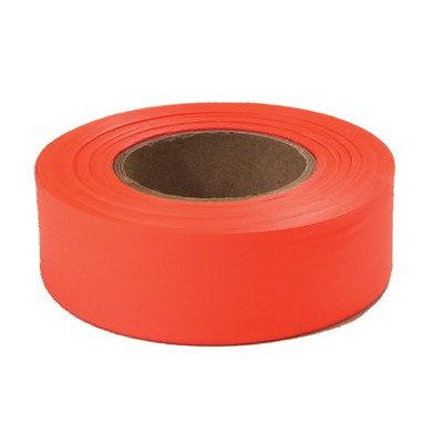 Empire Flagging Tape 77002 Glo-Orange 1"x200' Set of 10