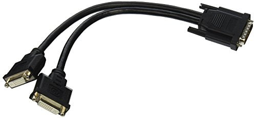 Tripp Lite DMS-59 to Dual DVI Splitter Cable 1-ft P576-001