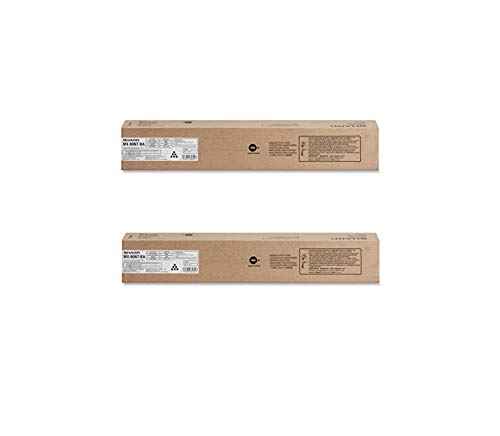 Sharp MX60NTBA MX61NTBA Toner Cartridge 2 Pack Black