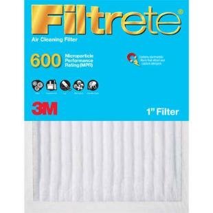 3M Filtrete Air Filter 16x20x1 600MPR