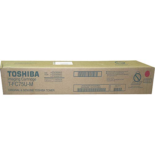 Toshiba T-FC75U-M e-Studio 5560 6560 6570 Toner Cartridge (Magenta) in Retail Packaging