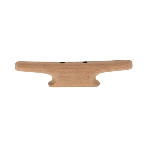 Whitecap Teak Cleat 60402 8 Inch