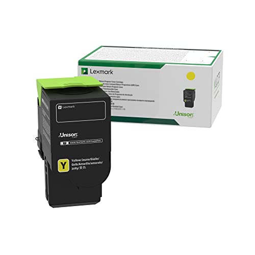 Lexmark Unison Toner Cartridge - Yellow, Ultra High Yield