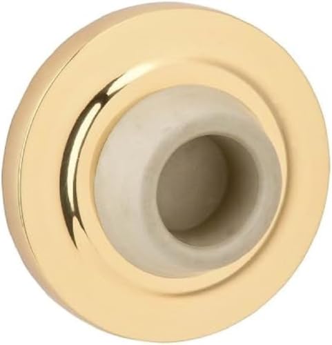 Ives Brass Wall Doorstop CWS407-CCV US3