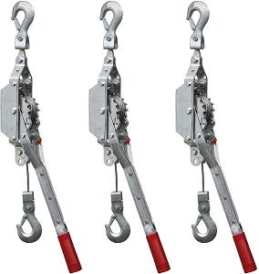 American Power Pull 18500 Cable Puller 1-Ton, 3-Pack