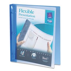 Avery AVE17675 - Flexible View Binders with Round Rings