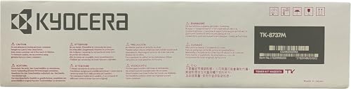 Kyocera TK-8737C Cyan Toner Cartridge 40K Yield