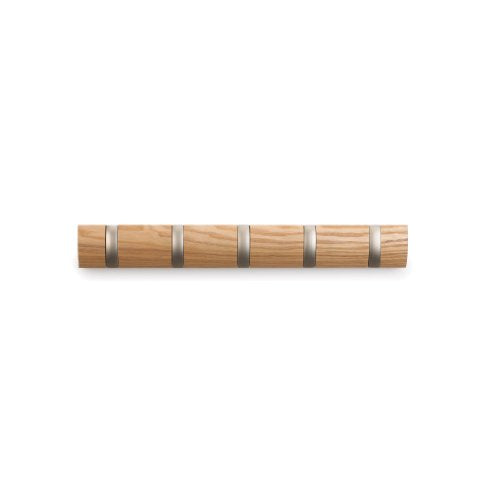 Umbra Flip 5 Wall Hook, Natural