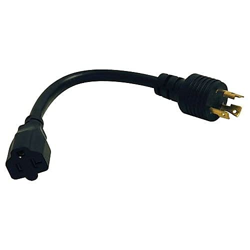 TRIPP LITE P046-06N-T 6" Heavy-Duty Power Adapter Cord, 20A, 12 AWG