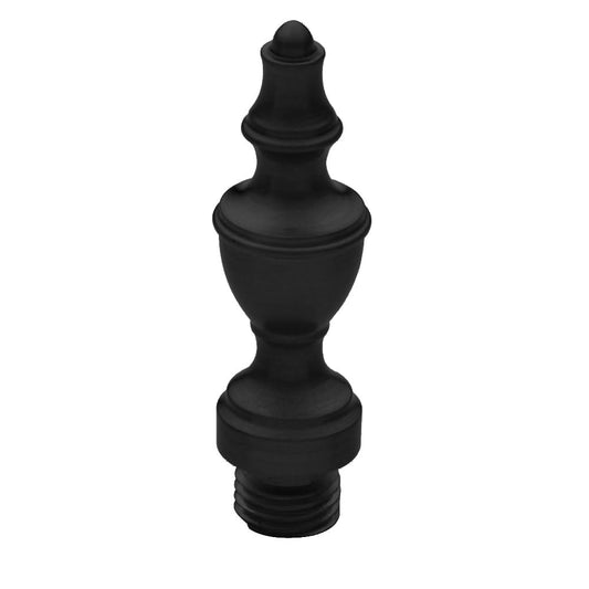 Baldwin 1091190I Urn Tip Hinge Black